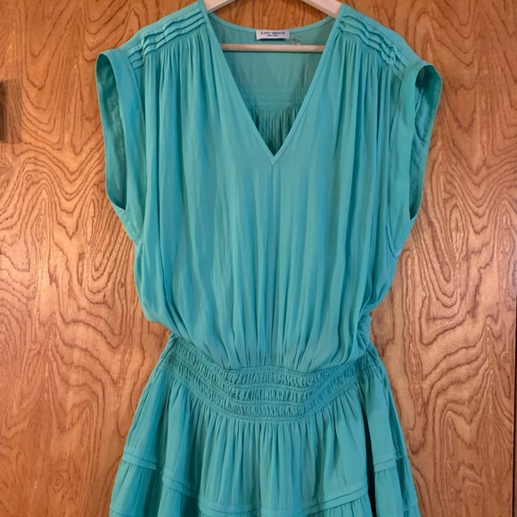Ramy Brook Dresses & Skirts - Ramy Brook Silk Turquoise Mini Dress